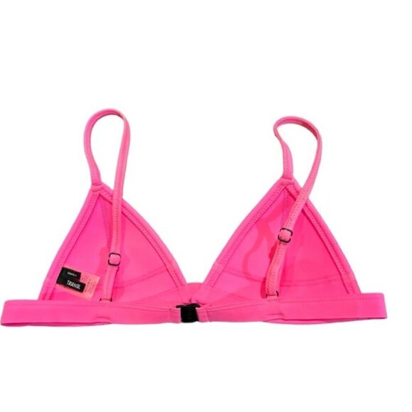 2 bikini tops-triangl neoprene top /Victoria’s Secret padded halter both size S - Picture 5 of 10